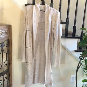 Long gorgeous cardigan .